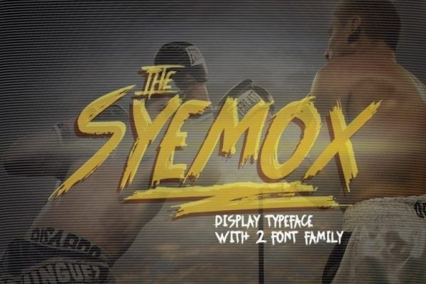 Syemox - Display Typeface