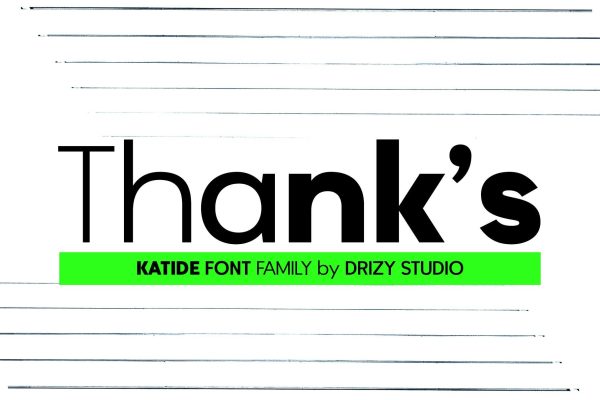 Katide – Variable Family Font