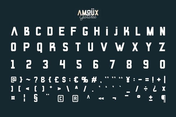 AMOÜX & Galatee – Sans Serif and Script Font Duo