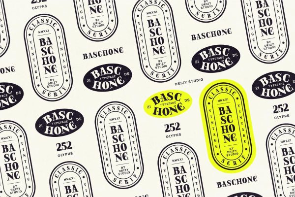 Baschone – Classic Vintage Font