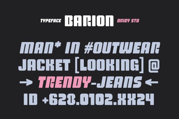 Barion – Bold Rounded Display Font