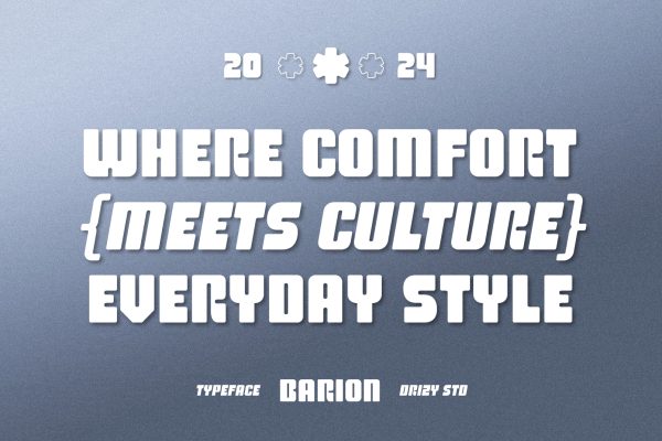 Barion – Bold Rounded Display Font