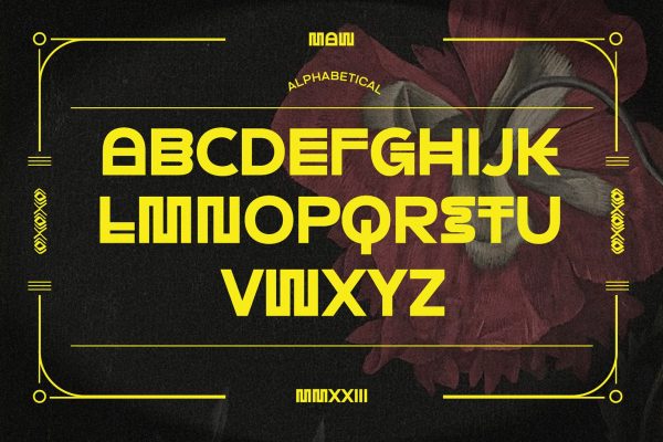 Belnast – Tribal Geometric Font