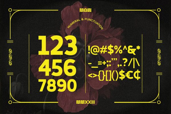 Belnast – Tribal Geometric Font