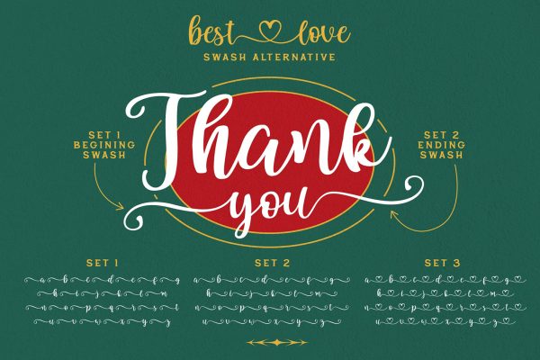 Best Love – Modern Lovely Font