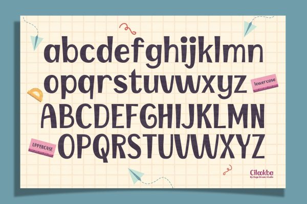 Cilookba – Kids Playful Font