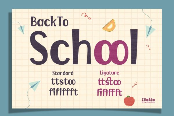 Cilookba – Kids Playful Font