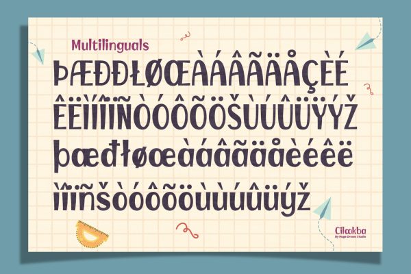 Cilookba – Kids Playful Font