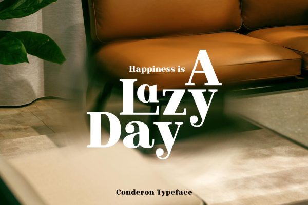 Conderon – Classic Serif Font