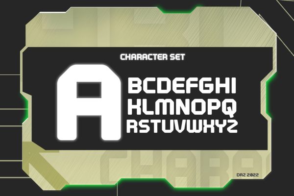 Deflact – Futuristic Sci-fi Font