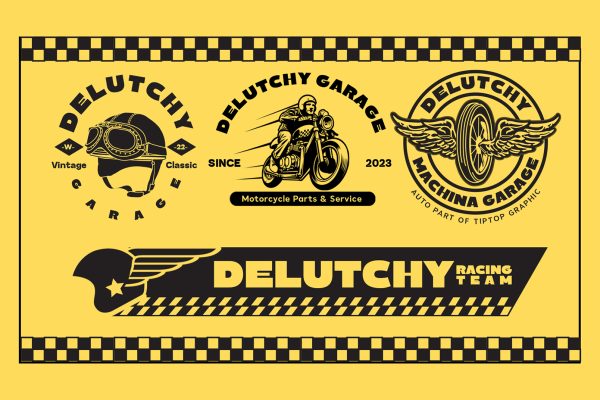 Delutchy | Display Retro Bold Font