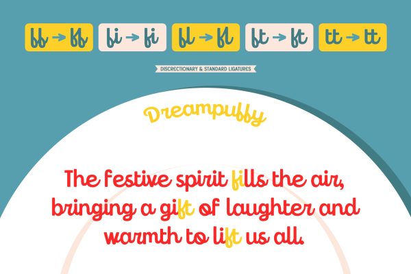 Dreampuffy – Display Cursive Font