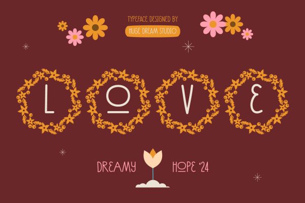 Dreamy Hope – Playful Children Condensed Font