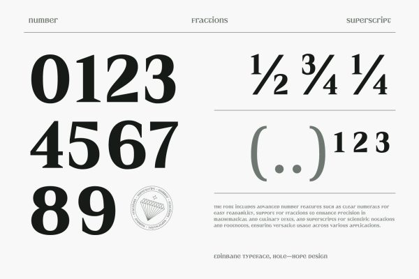 Edinbane | Experimental Elegant Display Font