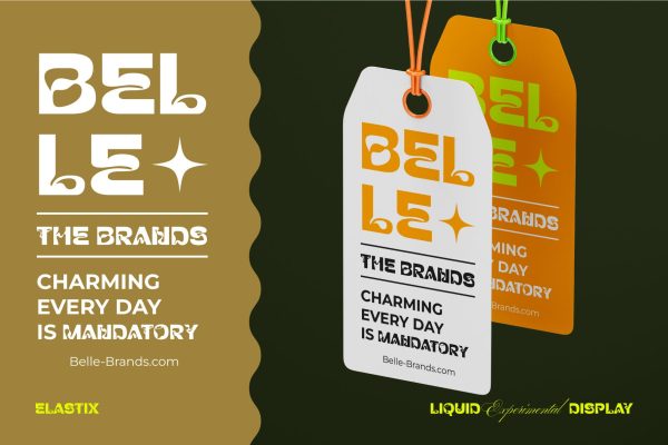 Elastix – Liquid Experimental Font