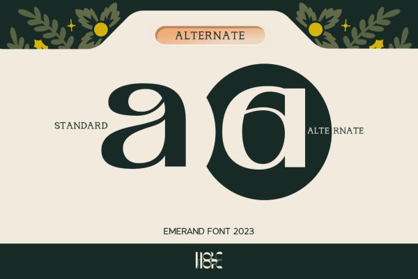 Emerand | Elegant Classic Typeface