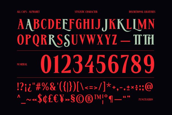 Escargoth – Gothic Condensed Classic Font