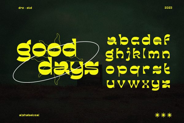 Finacest – Retro Psychedelic Font