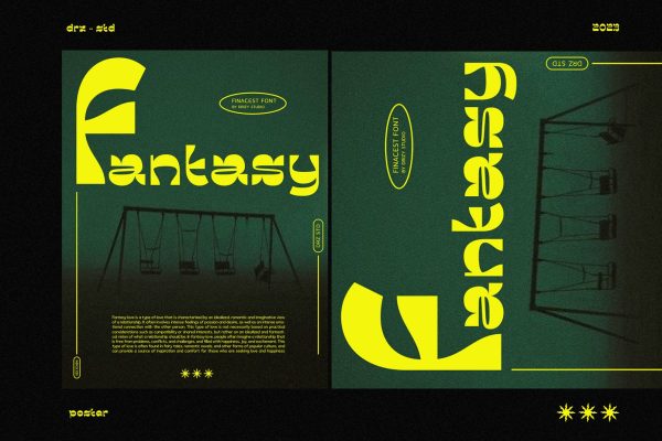 Finacest – Retro Psychedelic Font