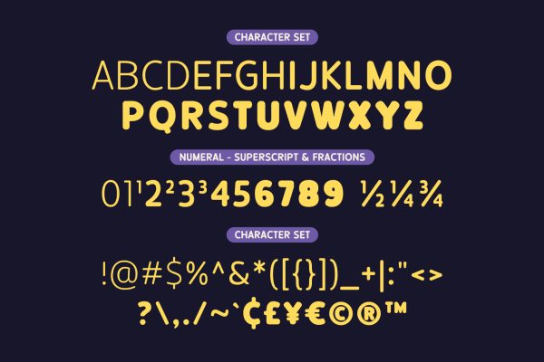 Fredico – Rounded Sans Serif Display Font