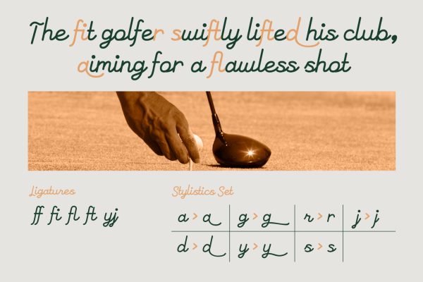 Galleco Script – Monoline Cursive Display Font