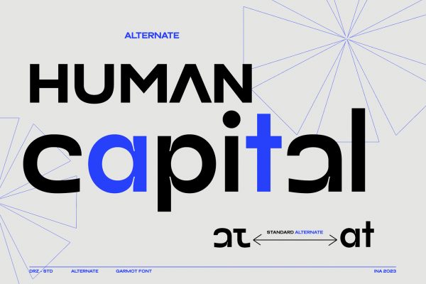 Garmot – Modern Geometric Font