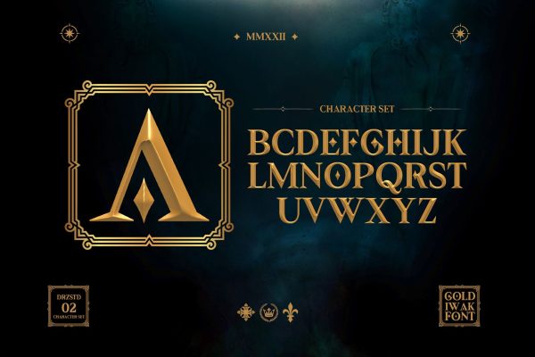 Goldiwak – Classic Medieval Font