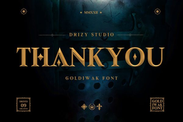 Goldiwak – Classic Medieval Font