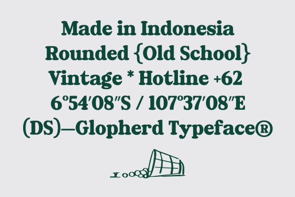 Golpherd – Classic Bold Display Font