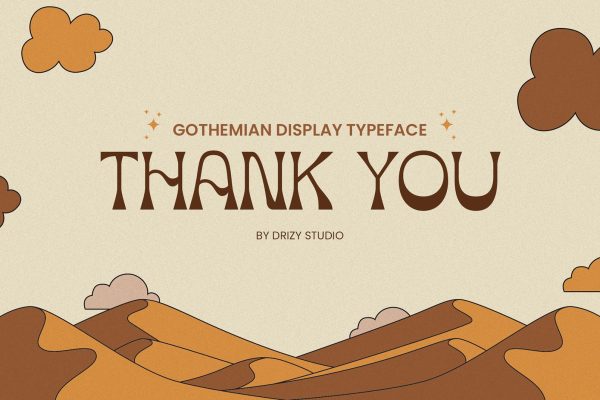 Gothemian – Vintage Sans Serif Font