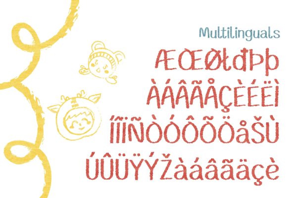 Greypine – Playful Children Font