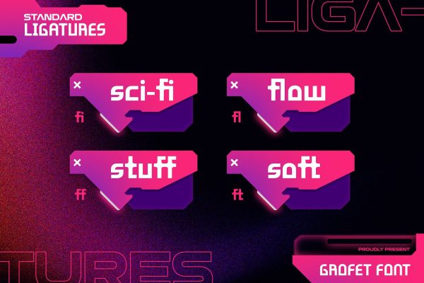 Grofet – Experimental Modern Font