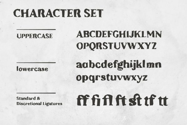 Gruengcy – Display Raw Serif Font