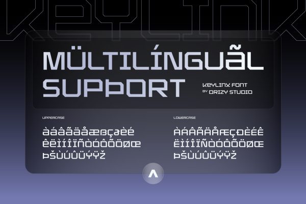 Keylinx – Futuristic SciFi Display Font