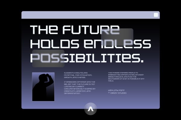 Keylinx – Futuristic SciFi Display Font