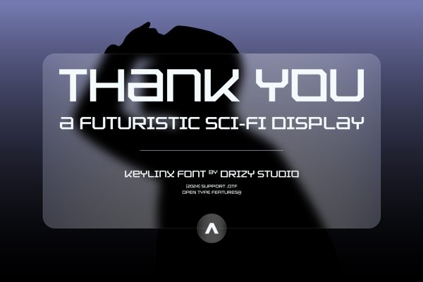 Keylinx – Futuristic SciFi Display Font