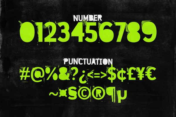 Krawood – Linotype Grunge Font