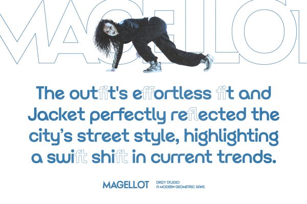 Magellot – Modern Geometric Sans Font