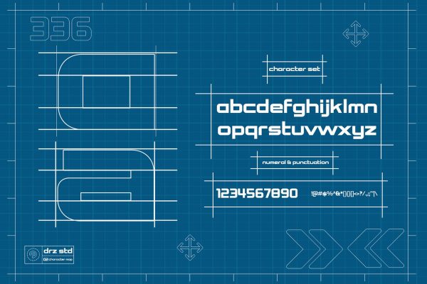 Meacon – Modern Futuristic Font