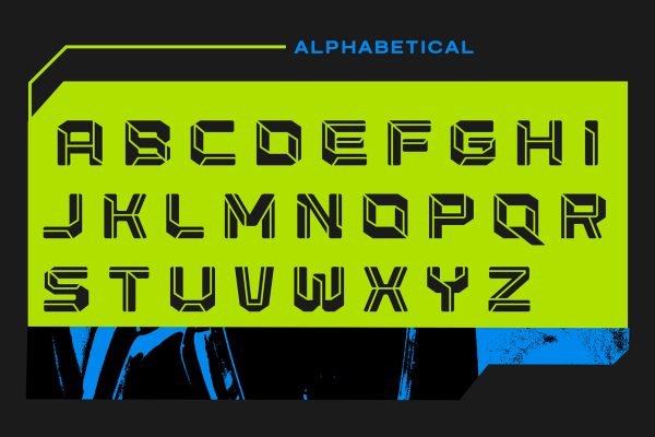 Megawon – Futuristic Modern Sport Font