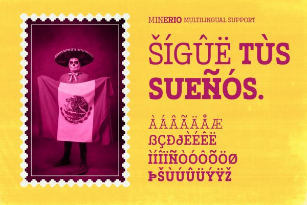 Minerio – Rounded Mexican Slab Font