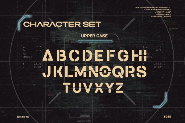 Moran – Modern Futuristic Font