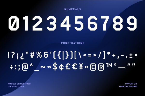 Morheus – Squared Edge Elegant Sans Font