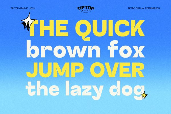 Rafiloma | Retro Experimental Font