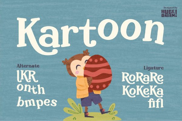 Ranleis – Whimsical Playful Font