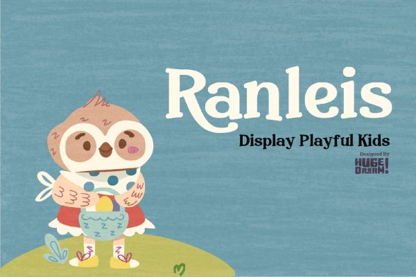 Ranleis – Whimsical Playful Font