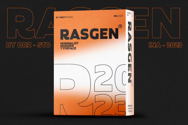 Rasgen – Modern Bold Font