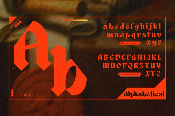 Rockham – Calligraphic Blackletter Font