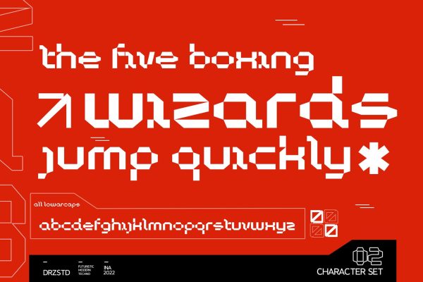 Sitewalk – Futuristic Pixel Font