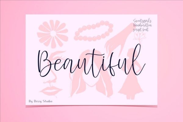 Sweetygirls – Handwritten Script Font